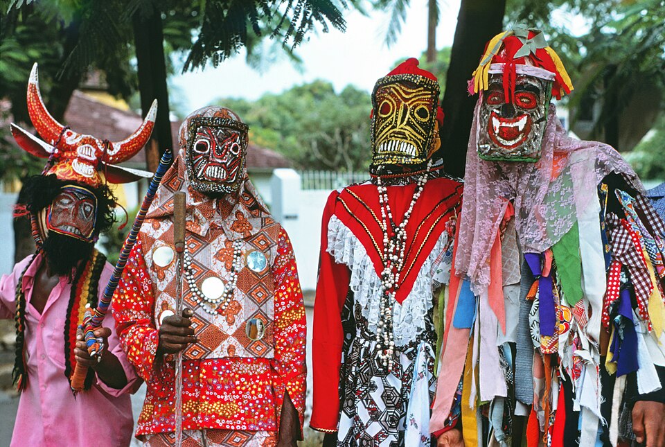 John Canoe Dancers Jamaica 1975 Dec ver06